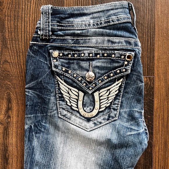 Miss Me Women’s Bootcut Jeans - Size 27 - Picture 6 of 9